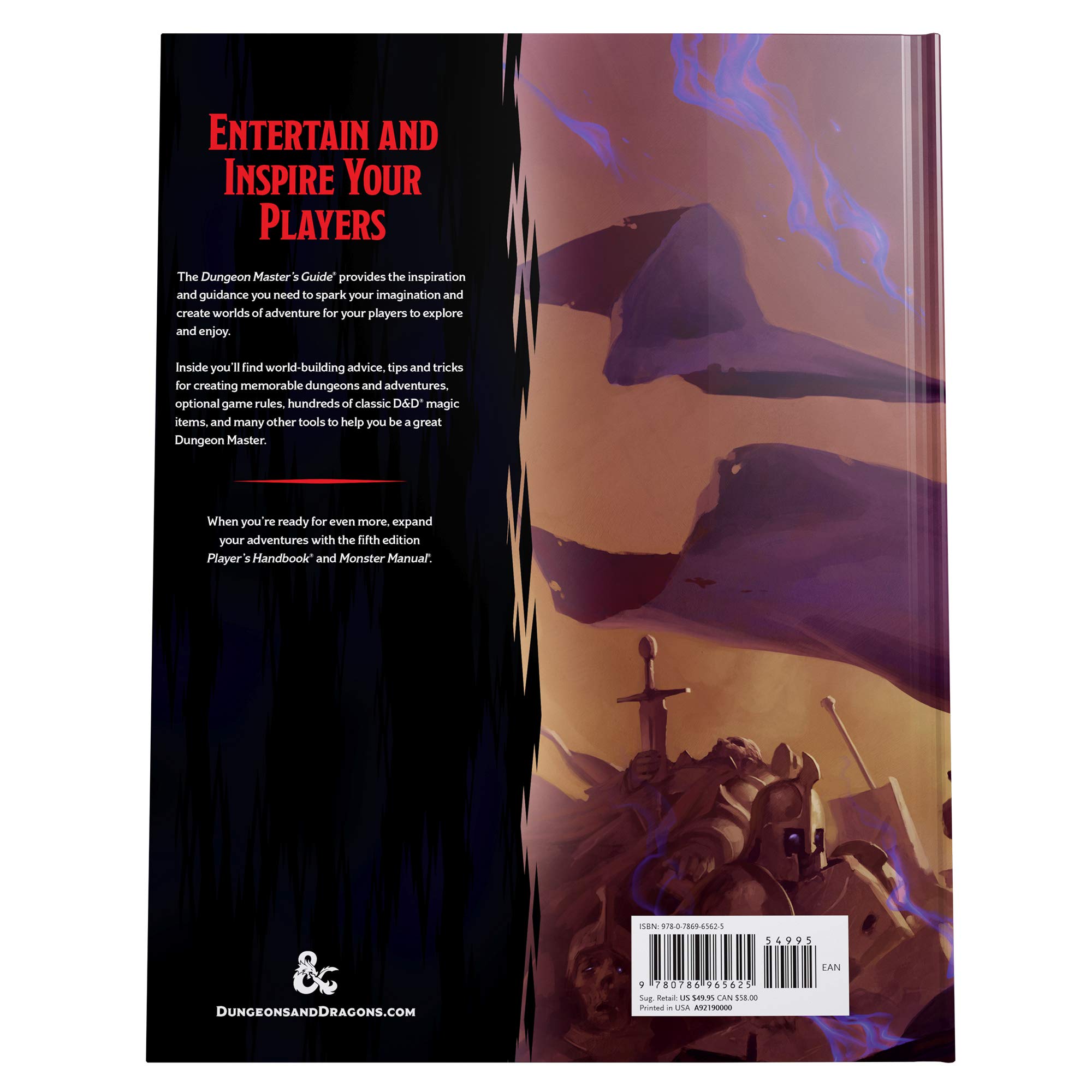 Dungeons and Dragons : Dungeon Masters Guide Hardcover